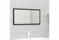 Badeværelsesmøbelsæt 2 Dele Spånplade Sort -TRADEMAX Salg badevaerelsesmoebelsaet 2 dele spaanplade sort sort 2479590 1