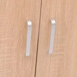 Badeværelsesmøbelsæt 3 Dele Beige