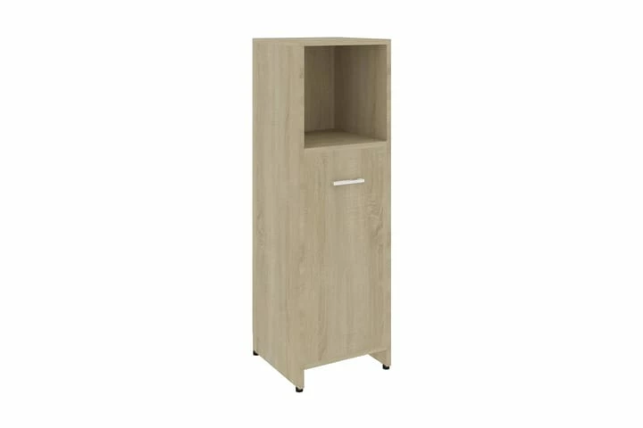 Badeværelsesskab 30X30X95 Cm Spånplade Sonoma-Eg 13 Badeværelsesskab 30X30X95 Cm Spånplade Sonoma-Eg - Billede 11