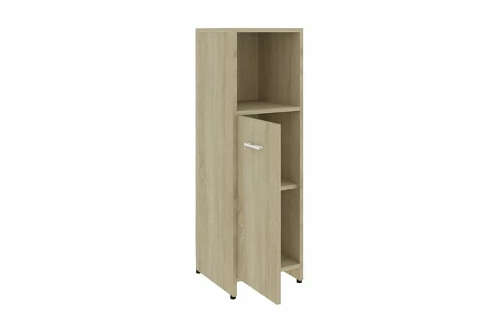 Badeværelsesskab 30X30X95 Cm Spånplade Sonoma-Eg 10 Badeværelsesskab 30X30X95 Cm Spånplade Sonoma-Eg - Billede 8