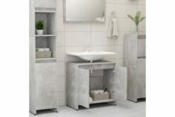 Badeværelsesskab 60X33X58 Cm Spånplade Betongrå 30 Badeværelsesskab 60X33X58 Cm Spånplade Betongrå -TRADEMAX Salg badevaerelsesskab 60x33x58 cm spaanplade betongraa graa 3335855