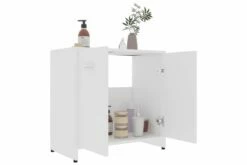 Badeværelsesskab 60X33X58 Cm Spånplade Hvid 34 Badeværelsesskab 60X33X58 Cm Spånplade Hvid -TRADEMAX Salg badevaerelsesskab 60x33x58 cm spaanplade hvid hvid 3396960