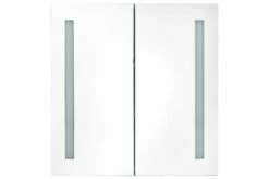 Badeværelsesskab M. Spejl + LED-lys 62x14x60 Cm -TRADEMAX Salg badevaerelsesskab m spejl led lys 62x14x60 cm 2894714 1