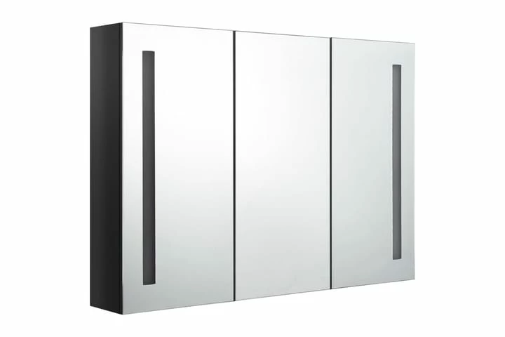 Badeværelsesskab M. Spejl + LED-lys 89x14x62 Cm 14 Badeværelsesskab M. Spejl + LED-lys 89x14x62 Cm - Billede 12