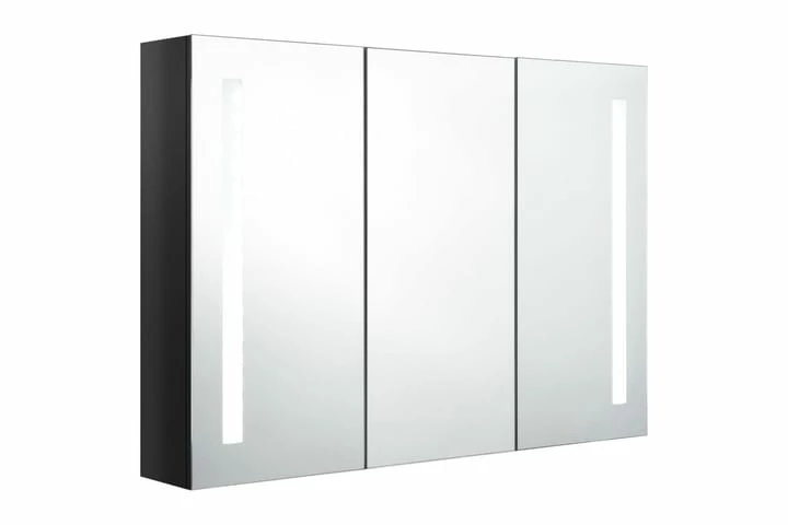 Badeværelsesskab M. Spejl + LED-lys 89x14x62 Cm 15 Badeværelsesskab M. Spejl + LED-lys 89x14x62 Cm - Billede 13