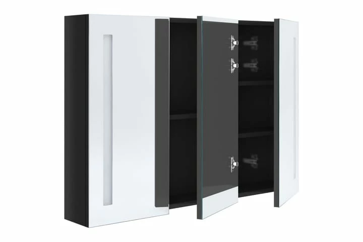 Badeværelsesskab M. Spejl + LED-lys 89x14x62 Cm 18 Badeværelsesskab M. Spejl + LED-lys 89x14x62 Cm - Billede 16