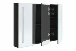 Badeværelsesskab M. Spejl + LED-lys 89x14x62 Cm 23 Badeværelsesskab M. Spejl + LED-lys 89x14x62 Cm -TRADEMAX Salg badevaerelsesskab m spejl led lys 89x14x62 cm 2898338