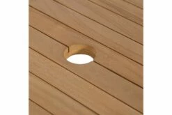 Badeværelsesskab Med Håndvask Massivt Teak Marmor Sort -TRADEMAX Salg badevaerelsesskab med haandvask massivt teak marmor sort brun 2423680