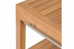 Badeværelsesskab Med Håndvaske Teak Marmor Cremefarvet -TRADEMAX Salg badevaerelsesskab med haandvaske teak marmor cremefarvet brun 774266