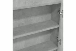 Badeværelsesskab Med Spejl 80x15x60 Cm MDF Betongrå 26 Badeværelsesskab Med Spejl 80x15x60 Cm MDF Betongrå -TRADEMAX Salg badevaerelsesskab med spejl 80x15x60 cm mdf betongraa graa 3689472