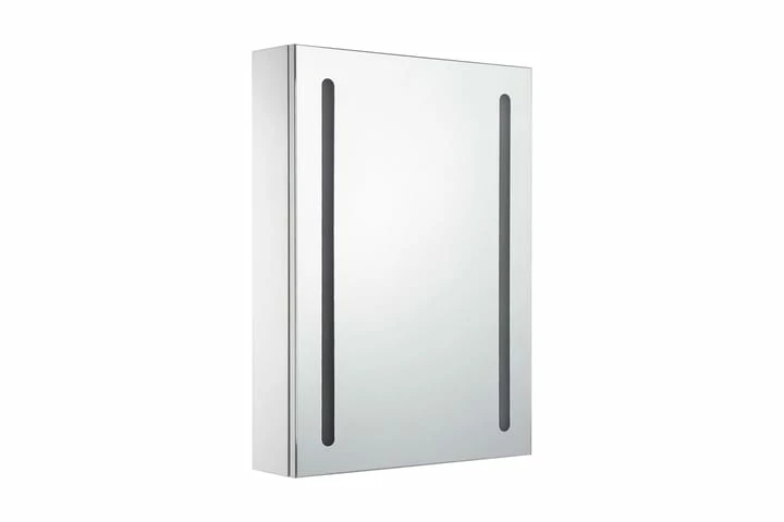 Badeværelsesskab Med Spejl LED 50 X 13 X 70 Cm 3 Badeværelsesskab Med Spejl LED 50 X 13 X 70 Cm