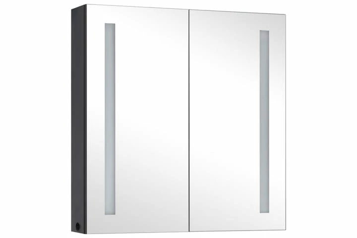 Badeværelsesskab Med Spejl LED 62x14x60 Cm 18 Badeværelsesskab Med Spejl LED 62x14x60 Cm - Billede 16