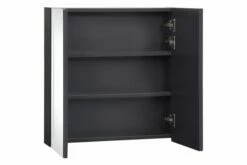 Badeværelsesskab Med Spejl LED 62x14x60 Cm 29 Badeværelsesskab Med Spejl LED 62x14x60 Cm -TRADEMAX Salg badevaerelsesskab med spejl led 62x14x60 cm antracit 2804200 1