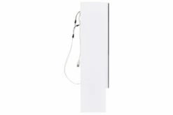 Badeværelsesskab Med Spejl Og LED 80x15x60 Cm MDF Hvid 36 Badeværelsesskab Med Spejl Og LED 80x15x60 Cm MDF Hvid -TRADEMAX Salg badevaerelsesskab med spejl og led 80x15x60 cm mdf hvid hvid 2305612