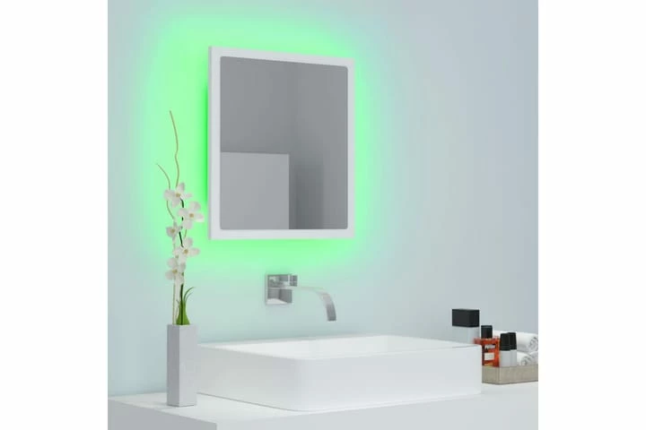 Badeværelsesspejl 40x8,5x37 Cm Spånplade Hvid 20 Badeværelsesspejl 40x8,5x37 Cm Spånplade Hvid - Billede 18