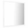Badeværelsesspejl 40x8,5x37 Cm Spånplade Hvid
