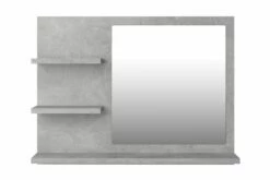 Badeværelsesspejl 60x10,5x45 Cm Spånplade Betongrå 22 Badeværelsesspejl 60x10,5x45 Cm Spånplade Betongrå -TRADEMAX Salg badevaerelsesspejl 60x105x45 cm spaanplade betongraa graa 3337775