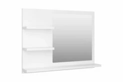 Badeværelsesspejl 60x10,5x45 Cm Spånplade Hvid -TRADEMAX Salg badevaerelsesspejl 60x105x45 cm spaanplade hvid hvid 3337449 1