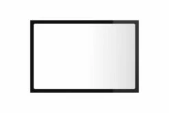 Badeværelsesspejl 60x8,5x37 Cm Spånplade Sort Højglans -TRADEMAX Salg badevaerelsesspejl 60x85x37 cm spaanplade sort hoejglans sort 2898701 1