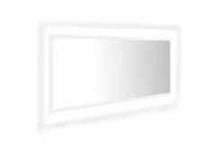 Badeværelsesspejl M. LED 100x8,5x37 Cm Spånplade -TRADEMAX Salg badevaerelsesspejl m led 100x85x37 cm spaanplade hvid 2891346