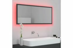 Badeværelsesspejl M. LED-lys 100x8,5x37 Cm Spånplade Grå 41 Badeværelsesspejl M. LED-lys 100x8,5x37 Cm Spånplade Grå -TRADEMAX Salg badevaerelsesspejl m led lys 100x85x37 cm spaanplade graa graa 2898199 1