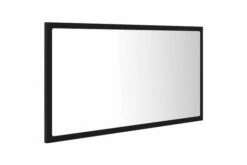 Badeværelsesspejl M. LED-lys 80x8,5x37 Cm Spånplade Sort -TRADEMAX Salg badevaerelsesspejl m led lys 80x85x37 cm spaanplade sort sort 2899394