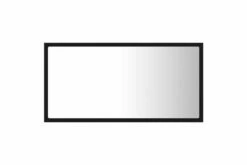 Badeværelsesspejl M. LED-lys 80x8,5x37 Cm Spånplade Sort -TRADEMAX Salg badevaerelsesspejl m led lys 80x85x37 cm spaanplade sort sort 2903924 1