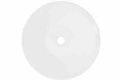 Badeværelsesvask Keramisk Skål Hvid