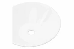 Badeværelsesvask Keramisk Skål Hvid -TRADEMAX Salg badevaerelsesvask keramisk skaal hvid hvid 4073078 1