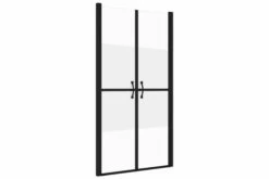 Brusedør (73-76)x190 Cm Sikkerhedsglas Delvist Matteret -TRADEMAX Salg brusedoer 73 76x190 cm sikkerhedsglas delvist matteret 2970505 1