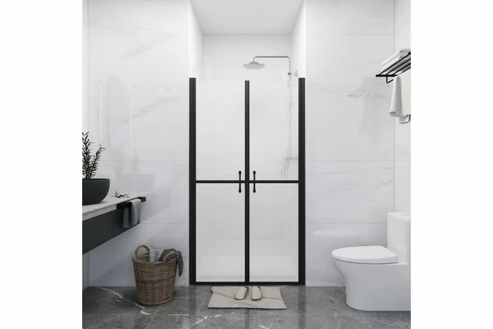Brusedør (78-81)x190 Cm Sikkerhedsglas Matteret 7 Brusedør (78-81)x190 Cm Sikkerhedsglas Matteret - Billede 5