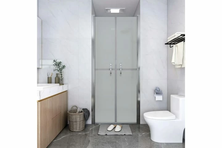 Brusedør 96x190 Cm Matteret Sikkerhedsglas 9 Brusedør 96x190 Cm Matteret Sikkerhedsglas - Billede 7