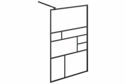 Brusevæg 115x195 Cm Klart Sikkerhedsglas Sort 19 Brusevæg 115x195 Cm Klart Sikkerhedsglas Sort -TRADEMAX Salg brusevaeg 115x195 cm klart sikkerhedsglas sort gennemsigtig 3446407