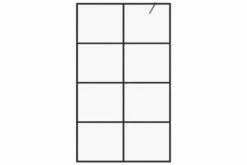 Brusevæg 90x195 Cm Klart Sikkerhedsglas Sort -TRADEMAX Salg brusevaeg 90x195 cm klart sikkerhedsglas sort gennemsigtig 3715426 1