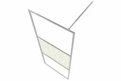 Brusevæg Esg-Glas Med Stendesign 100x195 Cm -TRADEMAX Salg brusevaeg esg glas med stendesign 100x195 cm 2148843 1