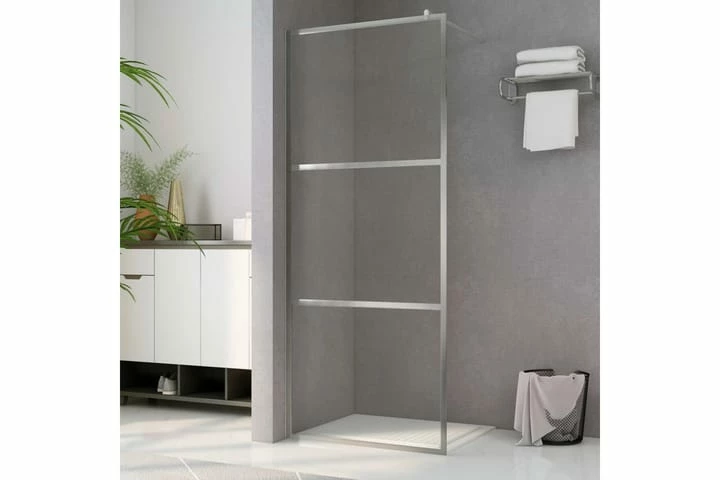 Brusevæg Med Klart Esg-Glas 140x195 Cm 14 Brusevæg Med Klart Esg-Glas 140x195 Cm - Billede 12