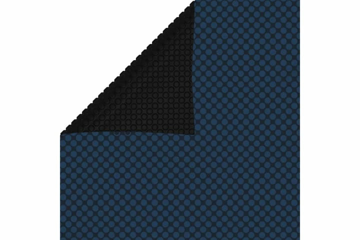 Flydende Solopvarmet Poolovertræk 260x160 Cm Pe Sort Og Blå 4 Flydende Solopvarmet Poolovertræk 260x160 Cm Pe Sort Og Blå - Billede 2