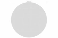 Flydende Solopvarmet Poolovertræk 300 Cm PE Grå -TRADEMAX Salg flydende solopvarmet poolovertraek 300 cm pe graa graa 3141625 1