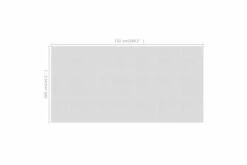 Flydende Solopvarmet Poolovertræk 732x366 Cm PE Grå -TRADEMAX Salg flydende solopvarmet poolovertraek 732x366 cm pe graa graa 3133019