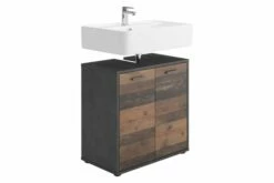 Fmd Vaskeskab Med 2 Låger Mørkegrå Og Mørkt Træ -TRADEMAX Salg fmd vaskeskab med 2 laager moerkegraa og moerkt trae flerfarvet 1960951 1