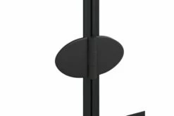Foldbar Bruseafskærmning 100x140 Cm Sikkerhedsglas Sort -TRADEMAX Salg foldbar bruseafskaermning 100x140 cm sikkerhedsglas sort 3447106
