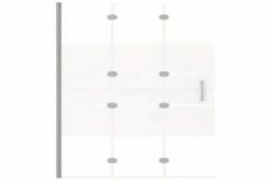 Foldbar Bruseafskærmning 120x140 Cm Sikkerhedsglas Hvid -TRADEMAX Salg foldbar bruseafskaermning 120x140 cm sikkerhedsglas hvid 3681333 1