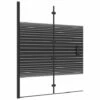 Foldbar Bruseafskærmning 120x140 Cm Sikkerhedsglas Sort -TRADEMAX Salg foldbar bruseafskaermning 120x140 cm sikkerhedsglas sort 3682065