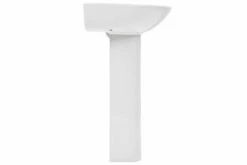 Fritstående Håndvask Med Piedestal Keramik 520x440x190 Mm -TRADEMAX Salg fritstaaende haandvask med piedestal keramik 520x440x190 mm hvid 4073772 1