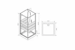 Gullö Brusekabine 225 Cm 19 Gullö Brusekabine 225 Cm -TRADEMAX Salg gullo brusekabine 225 cm krom 4928085