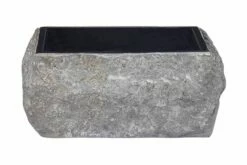 Håndvask 30x30x13 Cm Marmor Sort