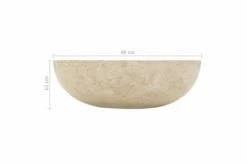 Håndvask 40 X 12 Cm Marmor Cremefarvet -TRADEMAX Salg haandvask 40 x 12 cm marmor cremefarvet creme 4073479