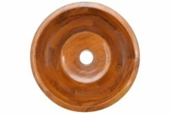 Håndvask 40x20 Cm Massivt Teaktræ -TRADEMAX Salg haandvask 40x20 cm massivt teaktrae brun 3483553