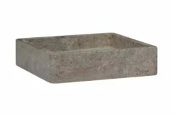 Håndvask 40x40x10 Cm Marmor Grå -TRADEMAX Salg haandvask 40x40x10 cm marmor graa graa 4078188 1