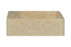 Håndvask 40x40x12 Cm Marmor Cremefarvet 21 Håndvask 40x40x12 Cm Marmor Cremefarvet -TRADEMAX Salg haandvask 40x40x12 cm marmor cremefarvet creme 4078404